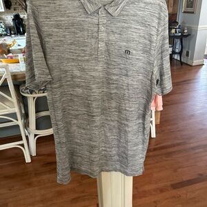 Stylish Men's Polo Shirt in Gray by Travis Mathew
